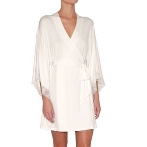 Eberjey White Kimono Robe